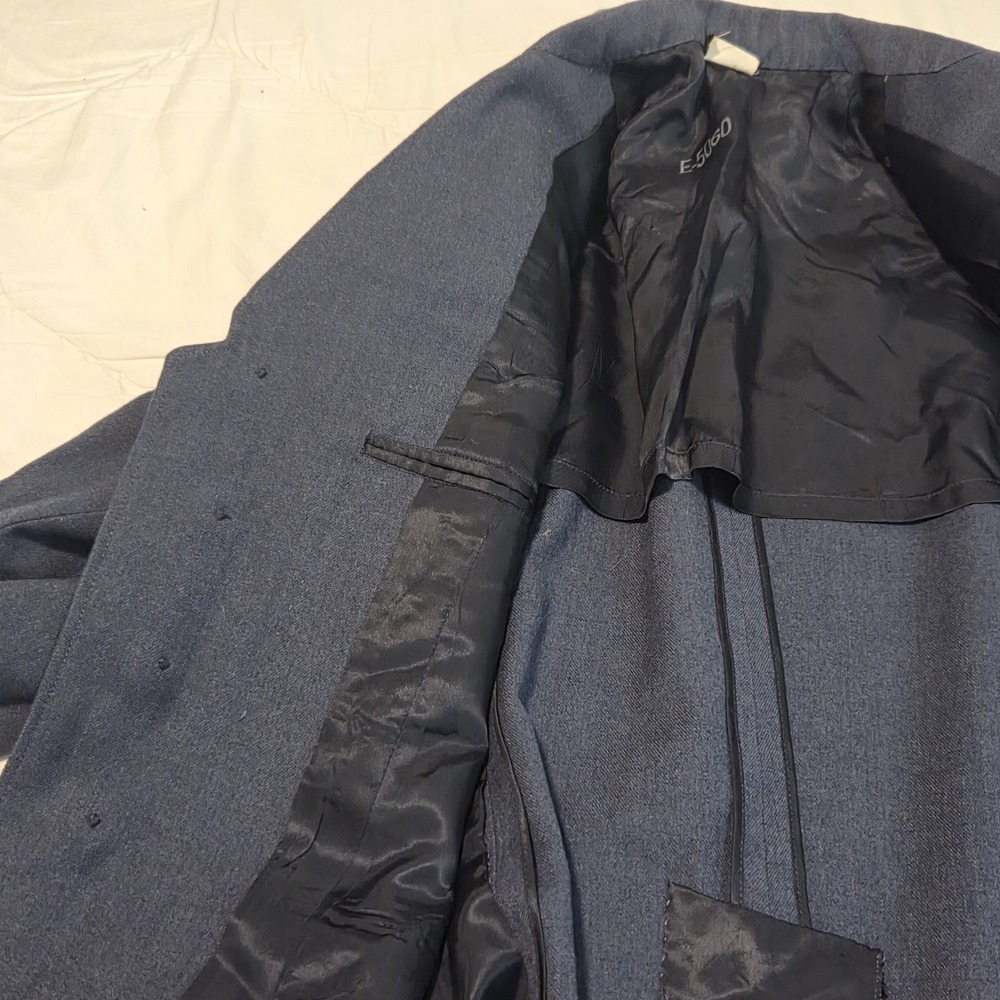 Vintage US Air Force USAF Service Dress Blue Uniform Coat Size 36R - Picture 3 of 7